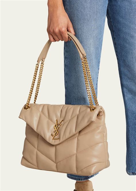 medium loulou puffer shoulder bag.